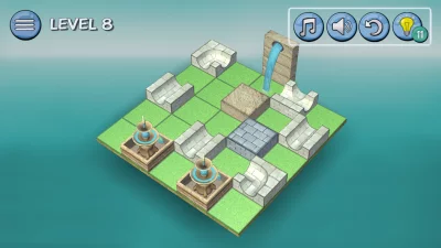 Flow Water Fountain 3D Puzzle screenshot №3
