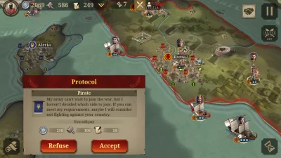Great Conqueror: Rome War Game screenshot №3