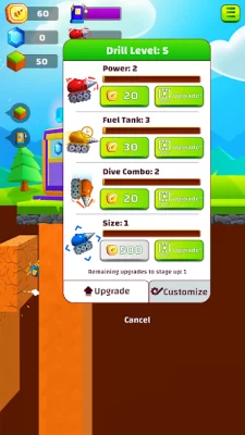 Ground Digger: Lava Hole Drill screenshot №4