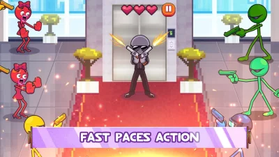 Gun Craft - Stickman Battle screenshot №2