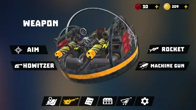 Gunner War - Воздушный бой Sky screenshot №3