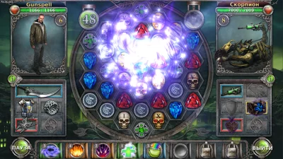 Gunspell - Match-3 Пазл РПГ screenshot №4