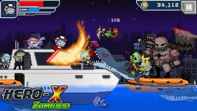 HERO-X: ZOMBIES! screenshot №4