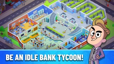 Idle Bank Tycoon Money Empire screen 1