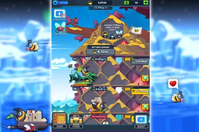 Idle Bee Manager - Honey Hive screenshot №5