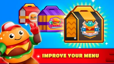 Idle Burger Empire Tycoon—Game screenshot №3