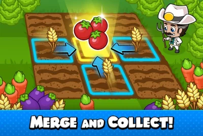 Idle Farm Tycoon - Merge Crops screenshot №2