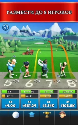 Idle Golf Tycoon screenshot №2