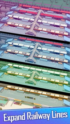 Idle Raiway Tycoon screenshot №4