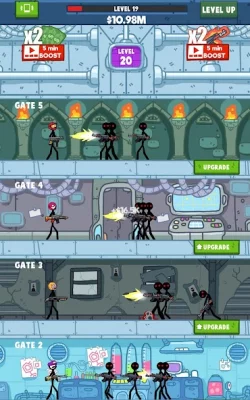 Idle Stickman screenshot №5