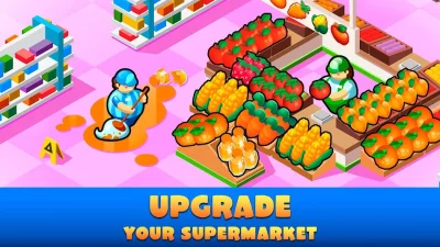 Idle Supermarket Tycoon - Shop screen 2