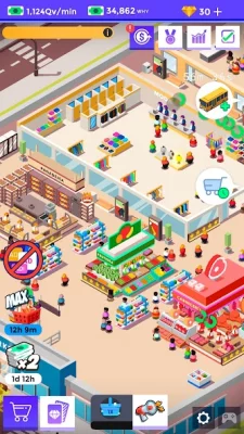 Idle Supermarket Tycoon - Shop screen 6