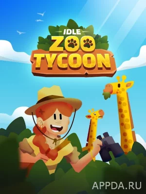 Idle Zoo Tycoon 3D - Animal Pa screenshot №2