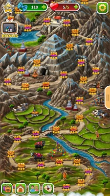 Инди Кот: Три в Ряд Паззл screenshot №7