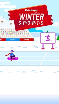 Ketchapp Winter Sports screenshot №2