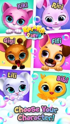 Kiki &amp; Fifi Bubble Party screenshot №7