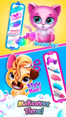 Kiki &amp; Fifi Bubble Party screenshot №8