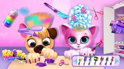 Kiki &amp; Fifi Pet Beauty Salon screenshot №5