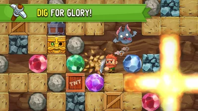 Копай! Игра Золотая шахта screenshot №4