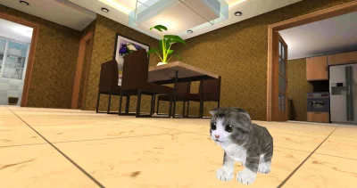 Котенок Кошка Симулятор 3D screenshot №4