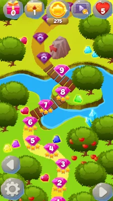 лес взрыв: алмаз матч 3 screenshot №6