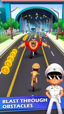 Little Singham Cycle Race screenshot №4