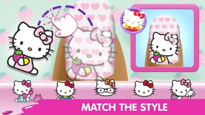 Маникюрный салон Hello Kitty screenshot №4