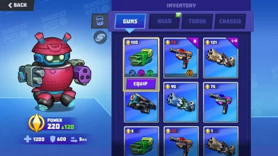 Marble Clash: 3D Бои Роботов screenshot №6