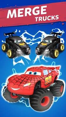 Merge Truck: Монстр-трак 4x4 screenshot №6