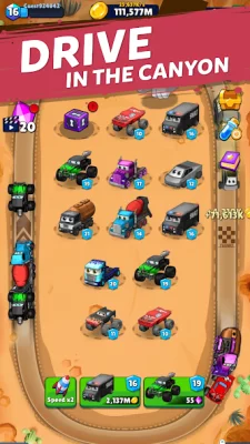 Merge Truck: Монстр-трак 4x4 screenshot №8