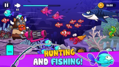 Mew Catching Fish screenshot №6