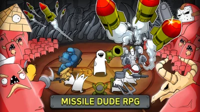 Missile Dude RPG : idle hero screenshot №2