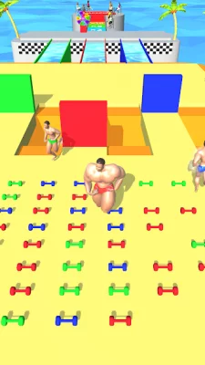 Muscle Race 3D screenshot №2