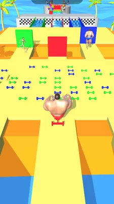 Muscle Race 3D screenshot №5