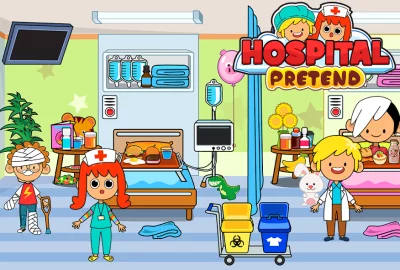 My Pretend Hospital Town Life screenshot №7