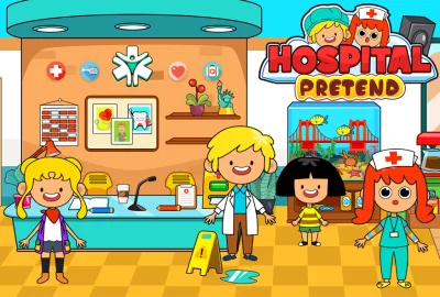 My Pretend Hospital Town Life screenshot №8