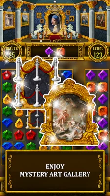 Mystery Art Gallery: Match 3 screenshot №5