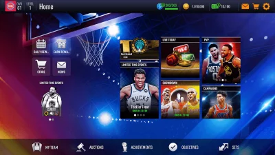 NBA LIVE Mobile  Баскетбол screenshot №4
