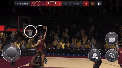 NBA LIVE Mobile  Баскетбол screenshot №5