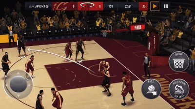 NBA LIVE Mobile  Баскетбол screenshot №7