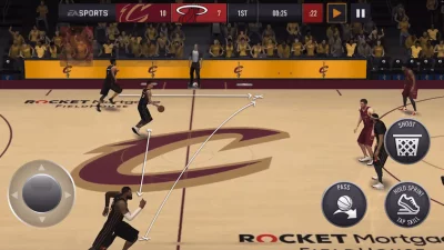 NBA LIVE Mobile  Баскетбол screenshot №8