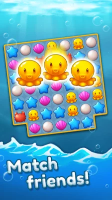 Ocean Friends : Match 3 Puzzle screenshot №2