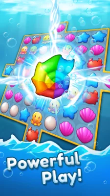 Ocean Friends : Match 3 Puzzle screenshot №5