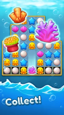 Ocean Friends : Match 3 Puzzle screenshot №6