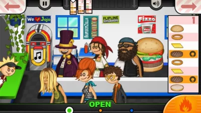 Papa&#39;s Burgeria To Go! screenshot №2