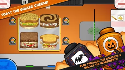 Papa&#39;s Cheeseria To Go! screenshot №5