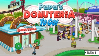 Papa&#39;s Donuteria To Go! screenshot №2