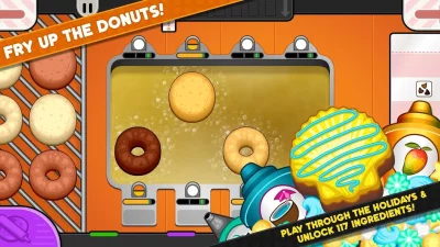 Papa&#39;s Donuteria To Go! screenshot №5