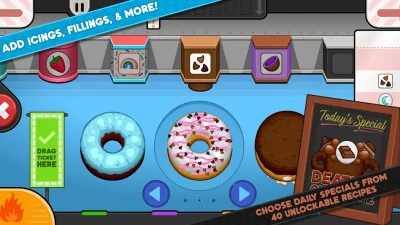 Papa&#39;s Donuteria To Go! screenshot №6