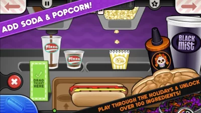 Papa&#39;s Hot Doggeria To Go! screenshot №4